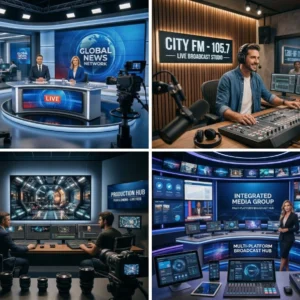 Music for radio, TV, film, documentaries, branded productions and media distribution