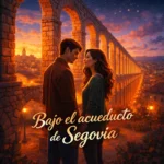 Bajo el acueducto de Segovia